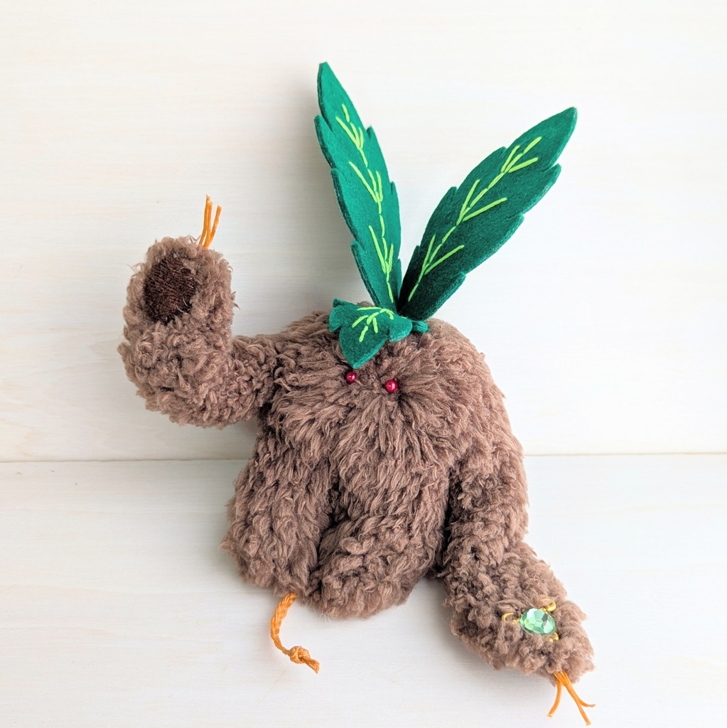 〜ひっつきマンドラゴラ〜あんころもち【受注制作】