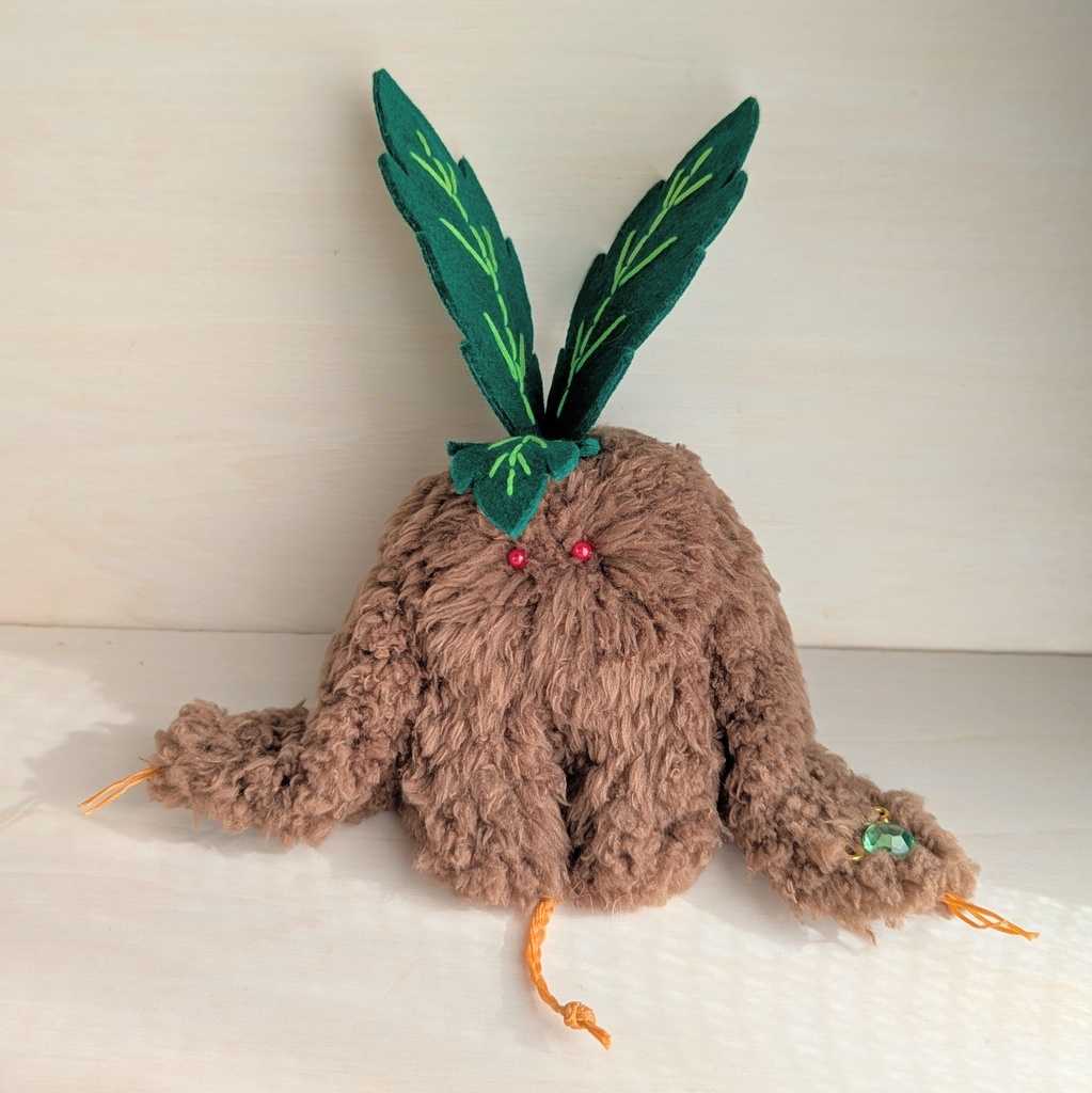 〜ひっつきマンドラゴラ〜あんころもち【受注制作】