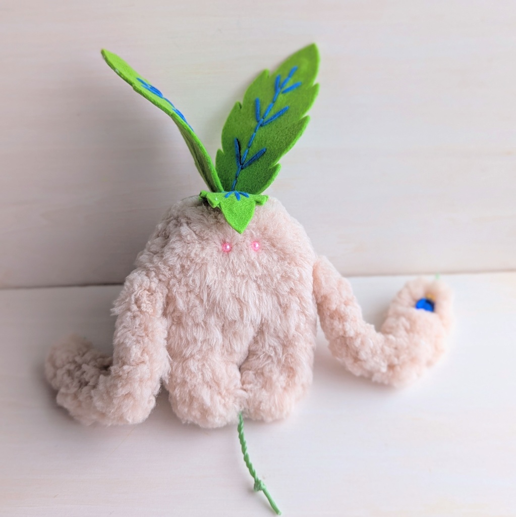 〜ひっつきマンドラゴラ〜さくらもち【受注制作】