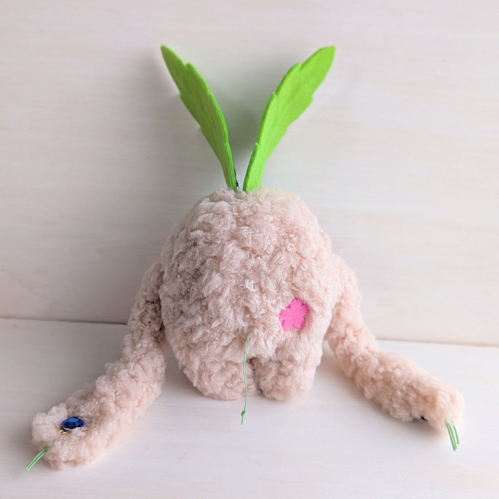 〜ひっつきマンドラゴラ〜さくらもち【受注制作】