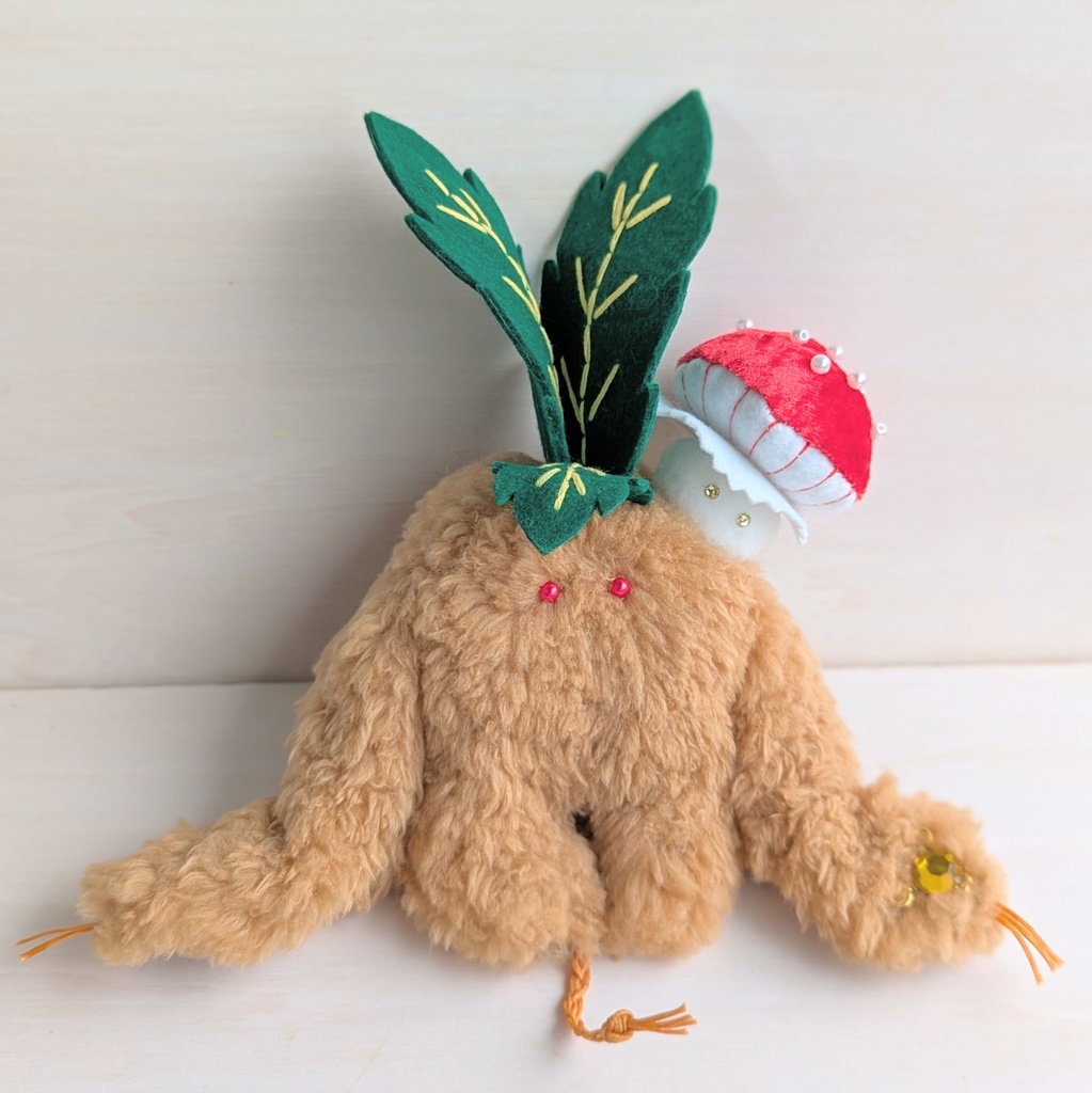 〜ひっつきマンドラゴラ〜きなこもち【受注制作】