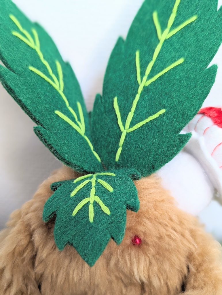 〜ひっつきマンドラゴラ〜きなこもち【受注制作】