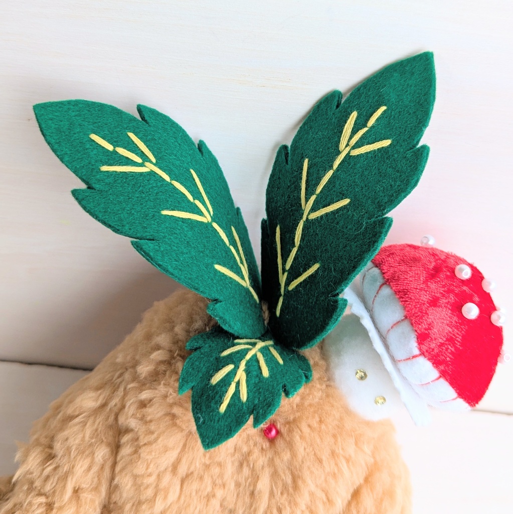 〜ひっつきマンドラゴラ〜きなこもち【受注制作】