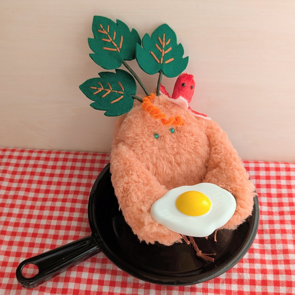 〜ひっつきマンドラゴラ〜鉄板焼ナポリタン【受注制作】