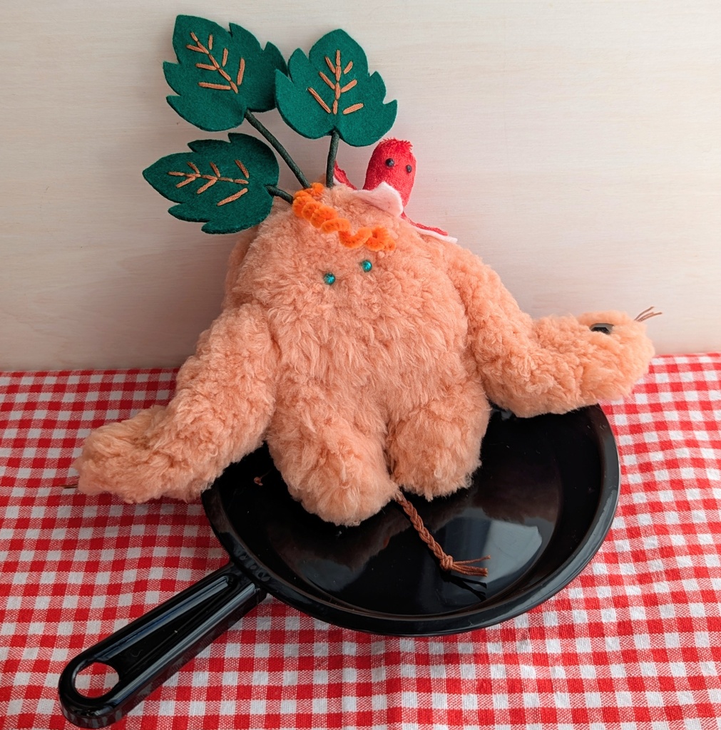 〜ひっつきマンドラゴラ〜鉄板焼ナポリタン【受注制作】