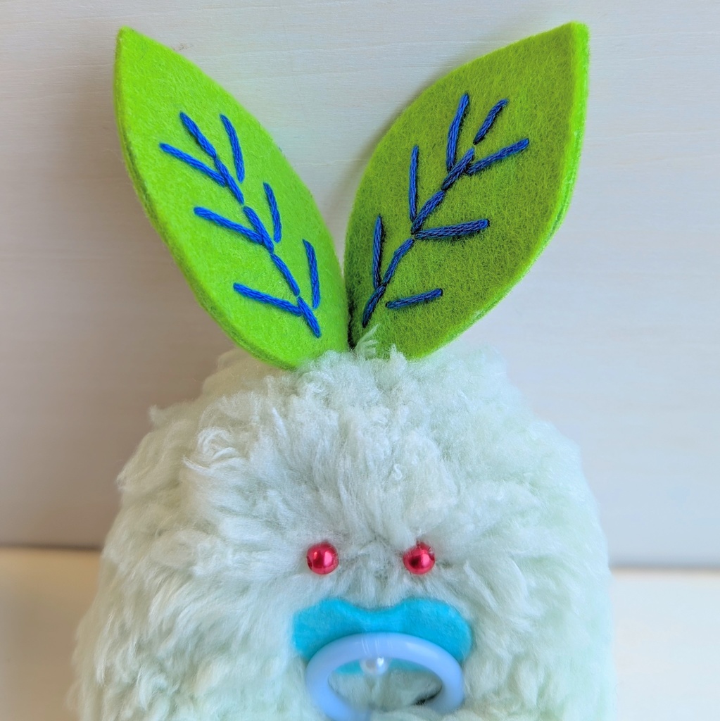 〜ひっつきマンドラゴラ〜三色だんご【受注制作】