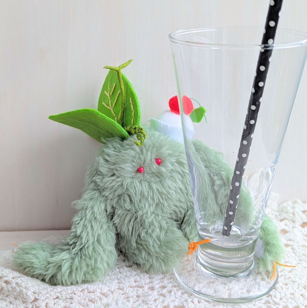 〜ひっつきマンドラゴラ〜メロンクリームソーダ【受注制作】