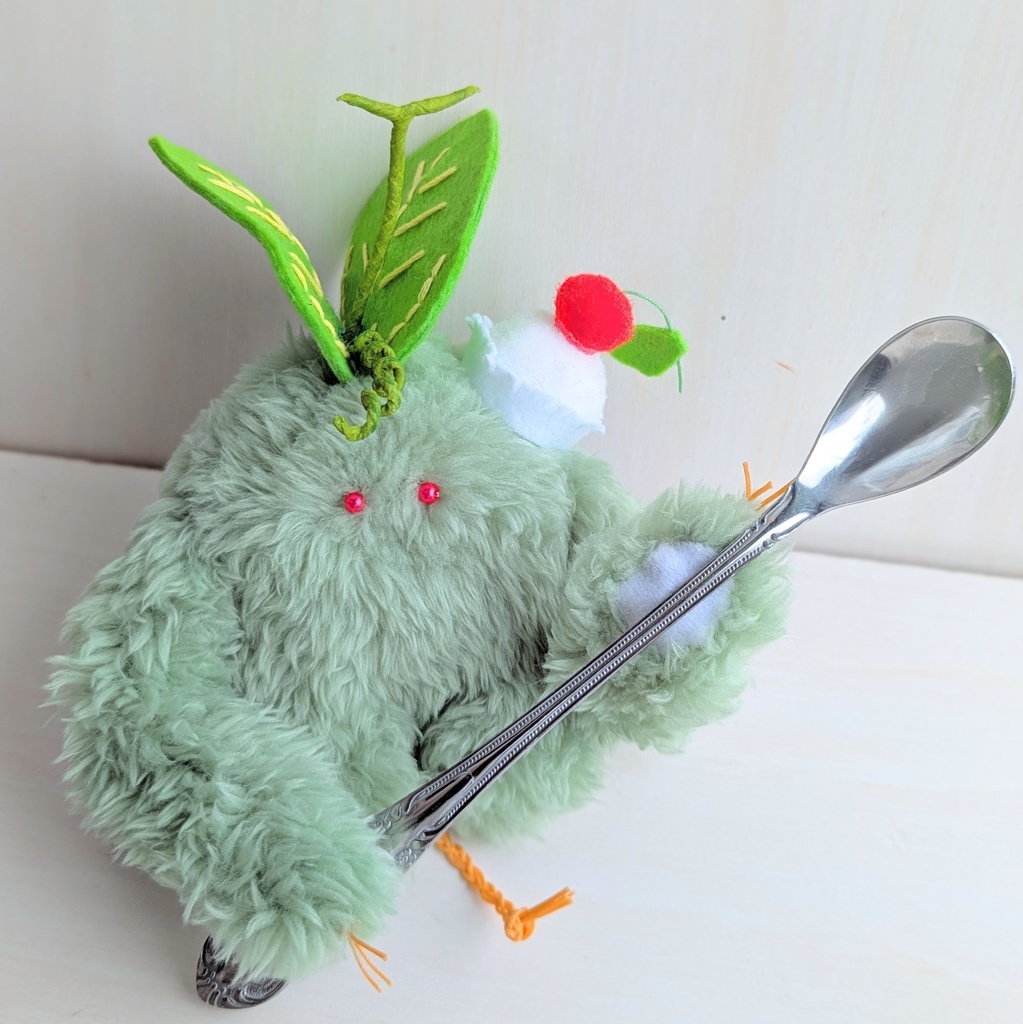 〜ひっつきマンドラゴラ〜メロンクリームソーダ【受注制作】