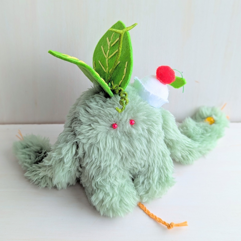 〜ひっつきマンドラゴラ〜メロンクリームソーダ【受注制作】