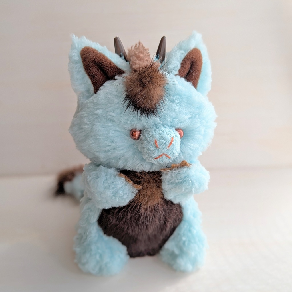 〜めつきのわるいドラゴン〜チョコミント【受注制作】