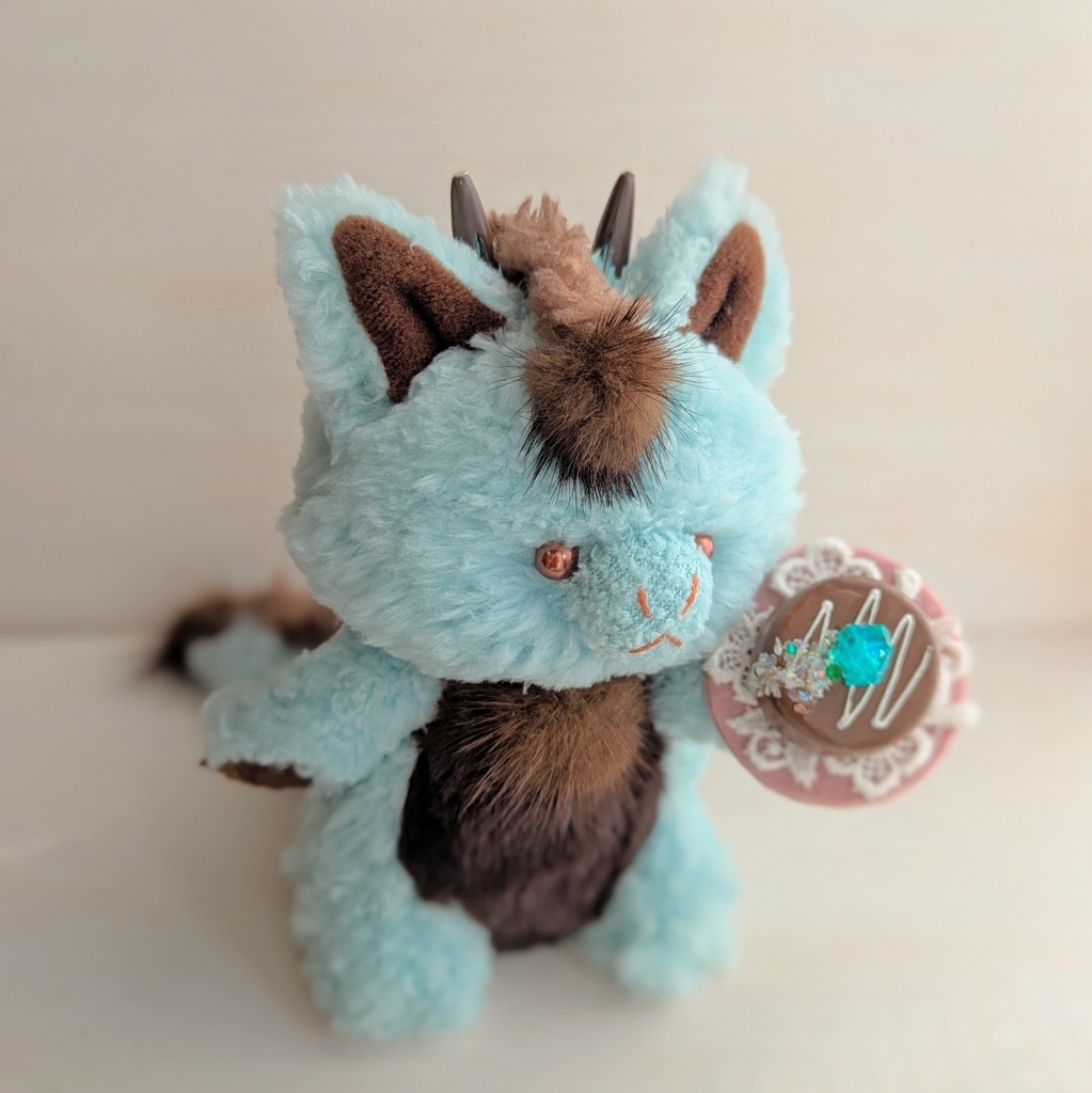 〜めつきのわるいドラゴン〜チョコミント【受注制作】