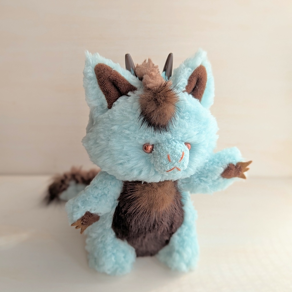 〜めつきのわるいドラゴン〜チョコミント【受注制作】