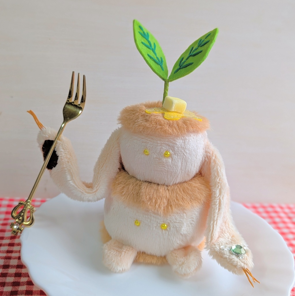 〜ひっつきマンドラゴラ〜ホットケーキ【受注制作】