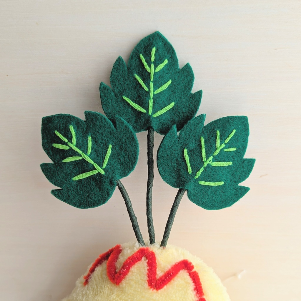 〜ひっつきマンドラゴラ〜オムライス(うすやき玉子)【受注制作】