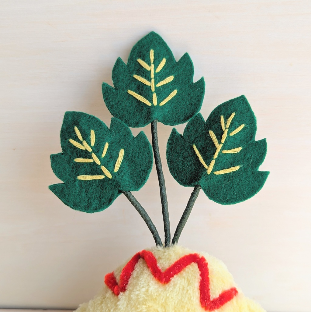 〜ひっつきマンドラゴラ〜オムライス(うすやき玉子)【受注制作】