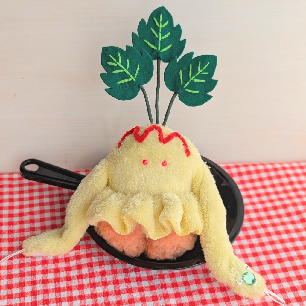 〜ひっつきマンドラゴラ〜オムライス(うすやき玉子)【受注制作】