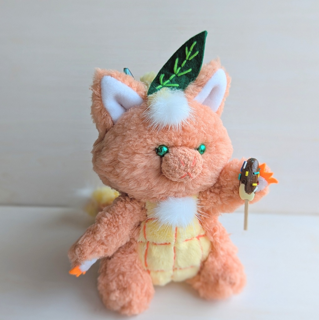 〜めつきのわるいドラゴン〜マンゴー【受注制作】