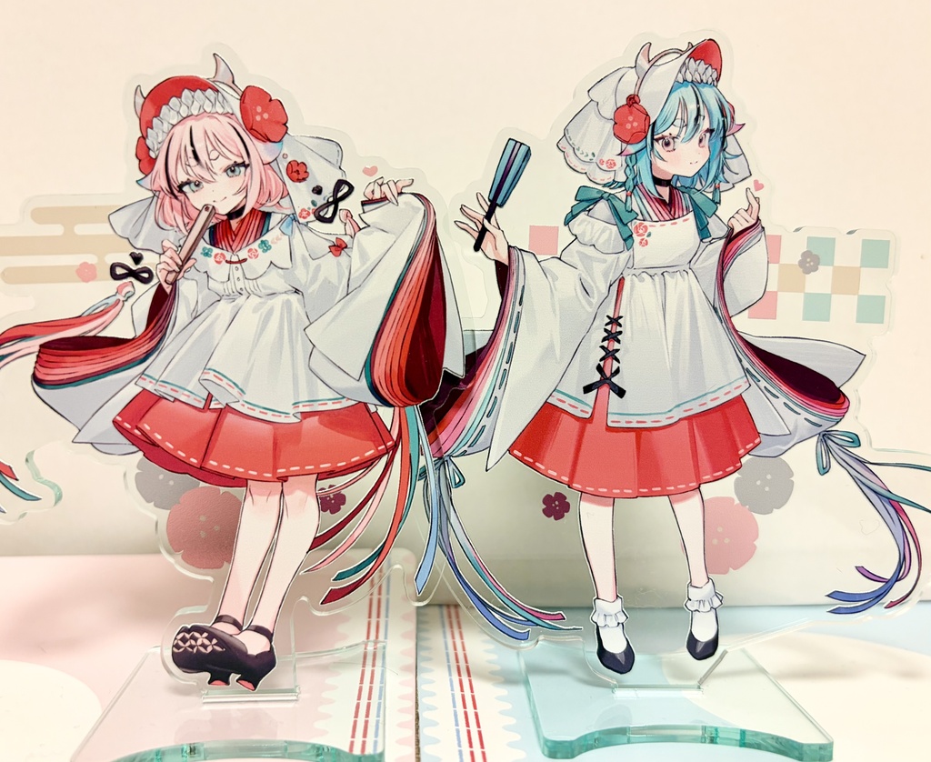 ここのえ/鳴花ヒメ・ミコト アクリルスタンド