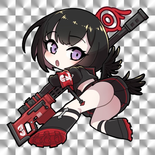 キラキラステッカー　マシロ