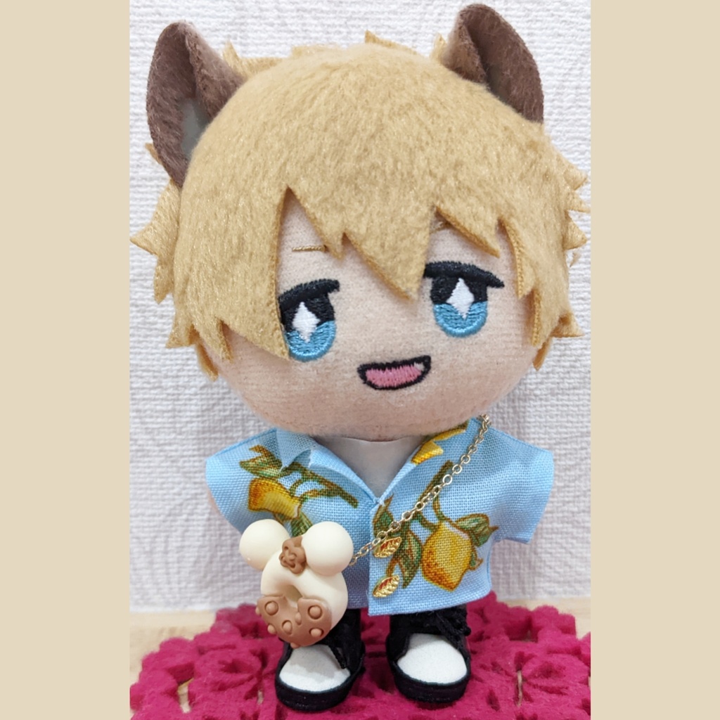 10cm ぬい用 おみみドーナツポシェット かばん