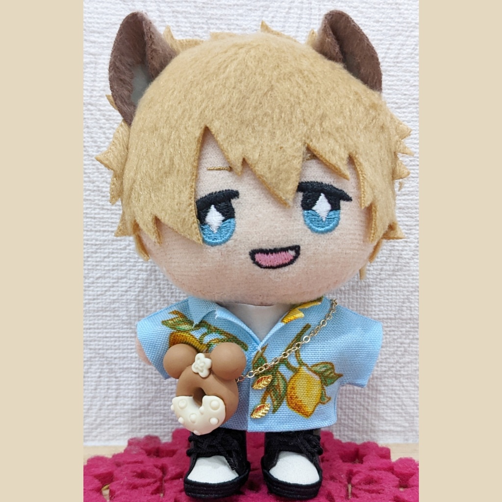 10cm ぬい用 おみみドーナツポシェット かばん