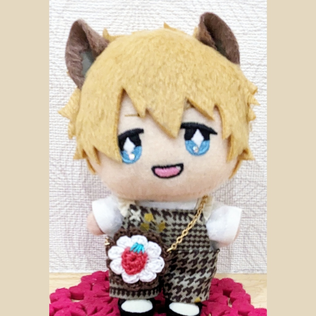 10cm ぬい用 クリームケーキポシェット かばん バッグ