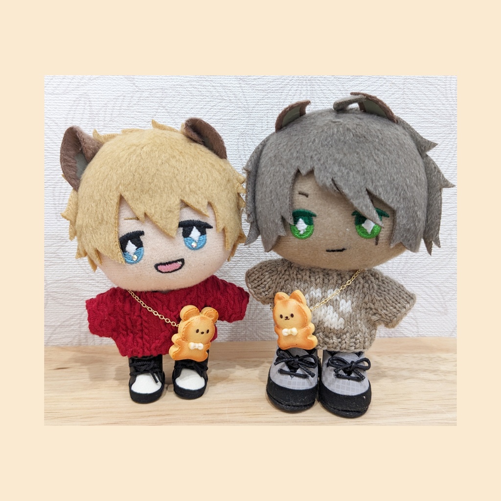 10cm ぬい用 あにまるクッキーポシェット かばん バッグ