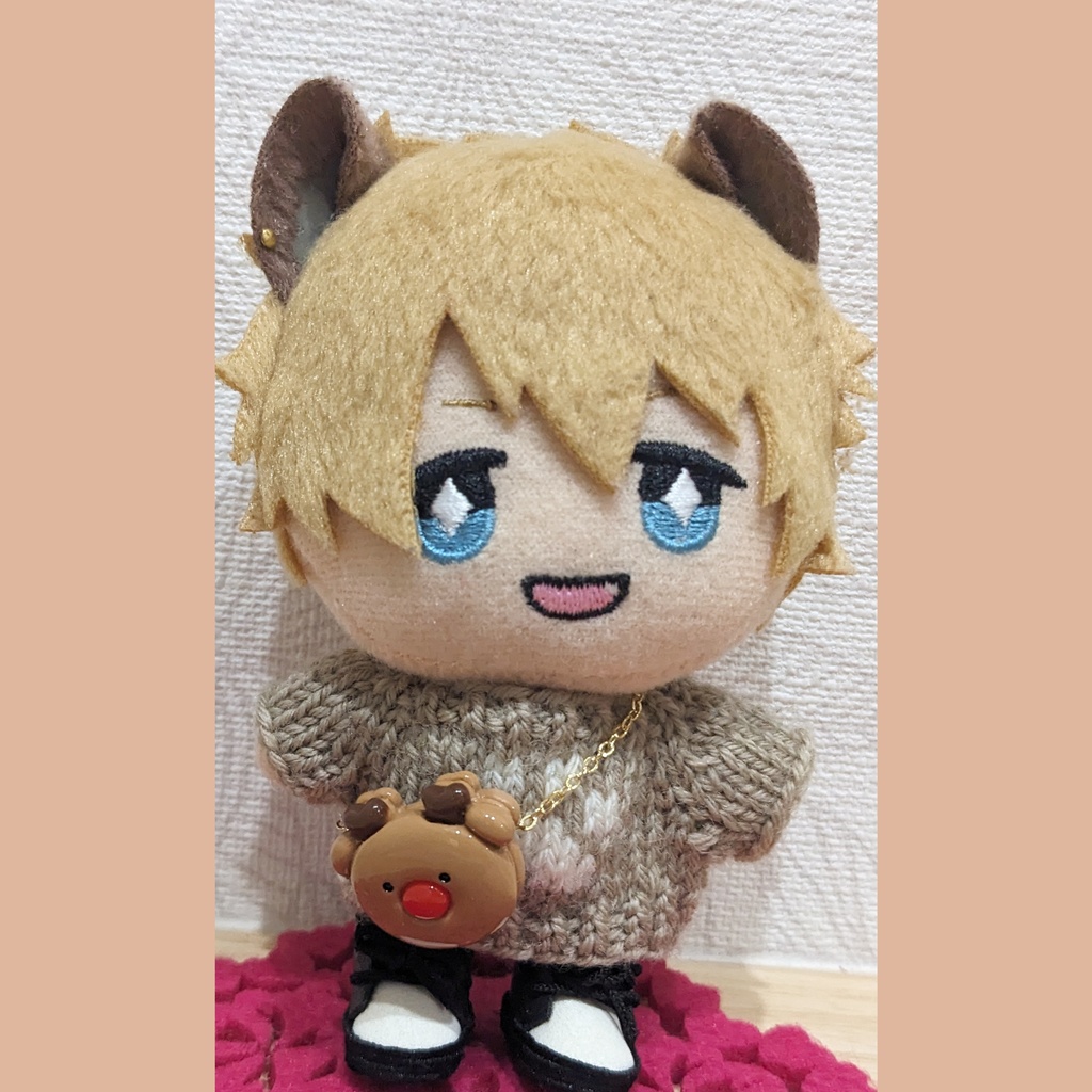 10cm ぬい用 クリスマスポシェット かばん バッグ ポシェット