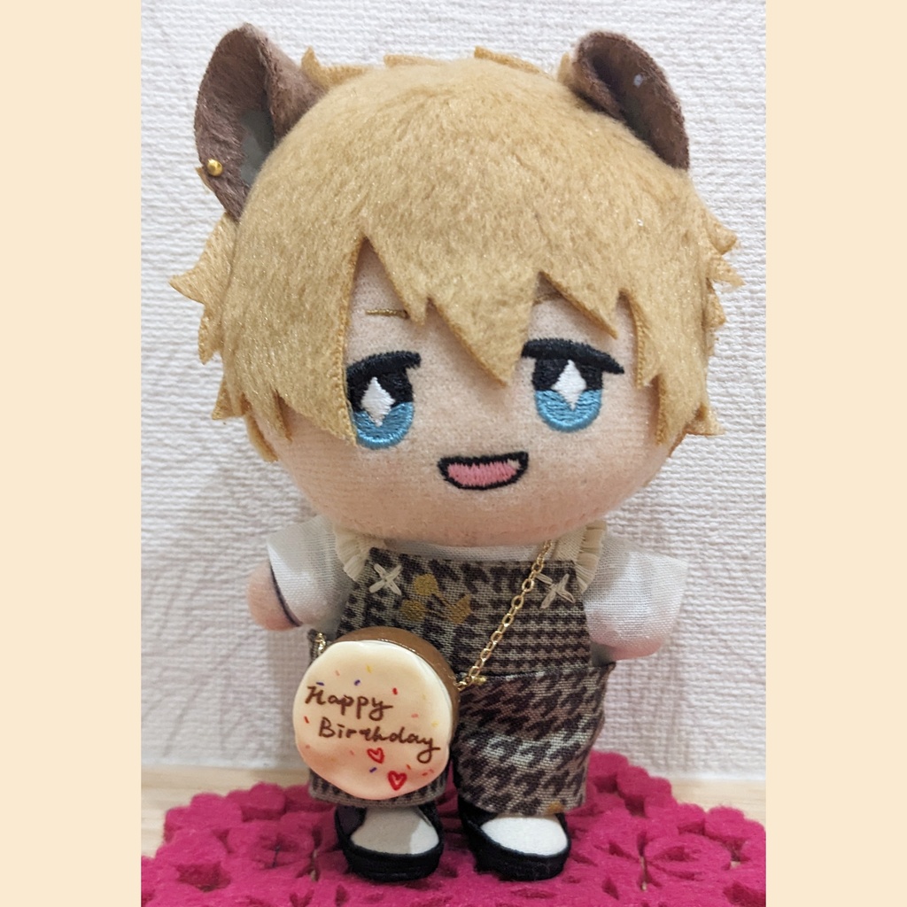 10cm ぬい用 バースデーポシェット かばん バッグ ポシェット