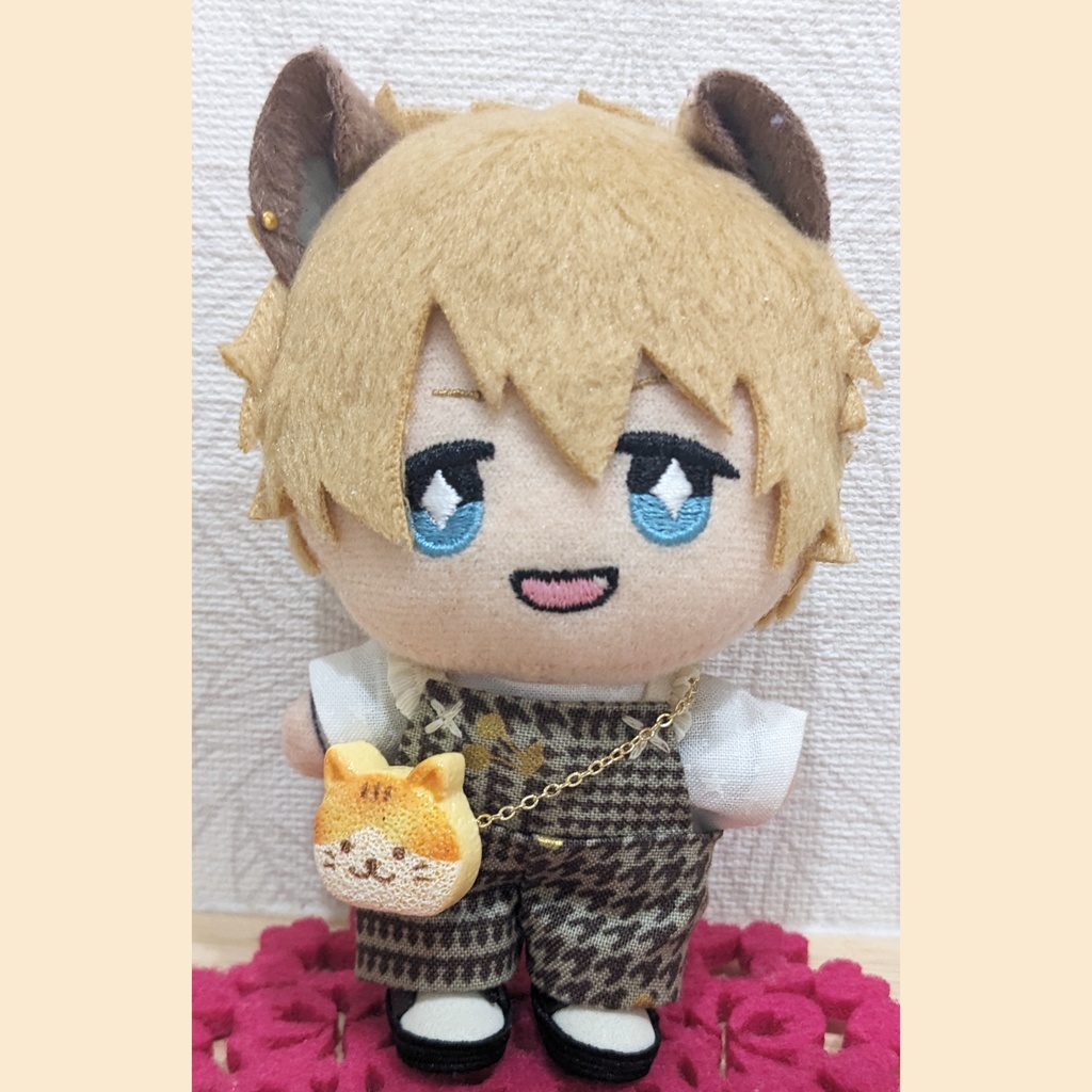 10cm ぬい用 ねこポシェット かばん 可愛い ポシェット