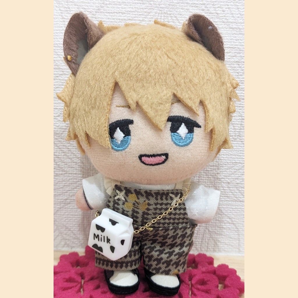 10cm ぬい用 ミルクポシェット かばん バッグ ポシェット