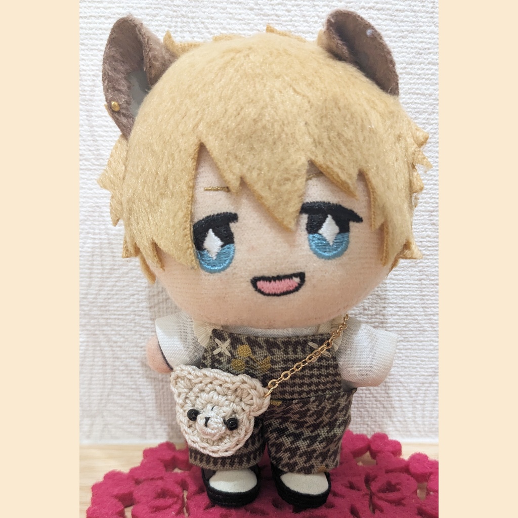 10cm ぬい用 ベアポシェット かばん