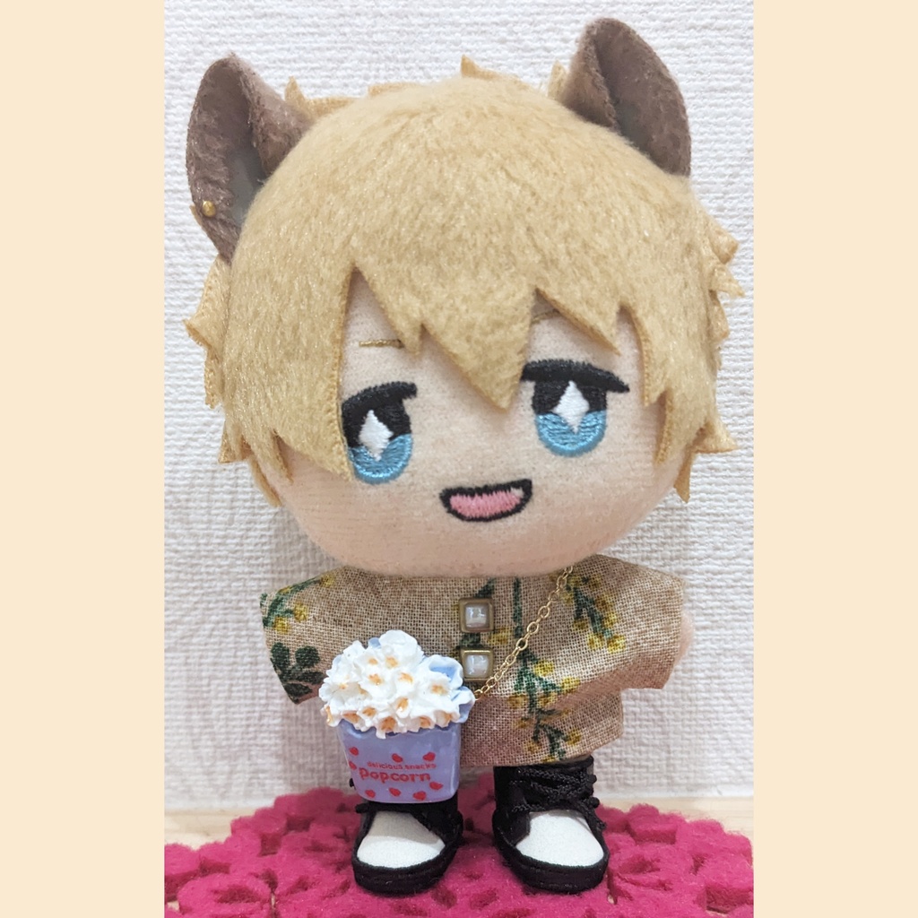 10cm ぬい用 ポップコーンポシェット かばん バッグ ポシェット