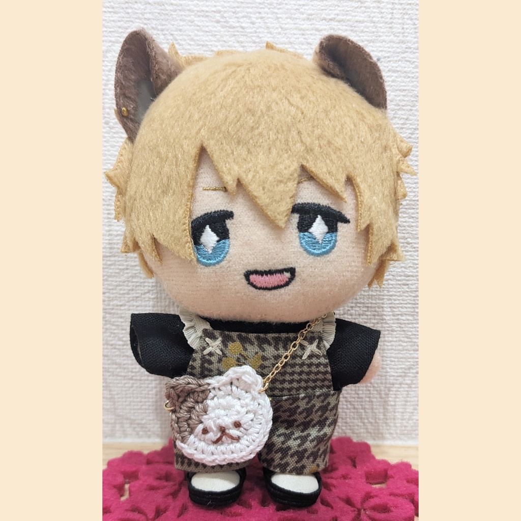 10cm ぬい用 にゃんこポシェット かばん ポシェット ねこ