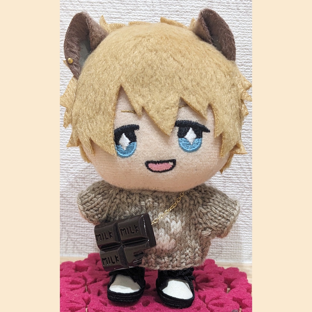 10cm ぬい用 チョコポシェット かばん ポシェット バレンタイン