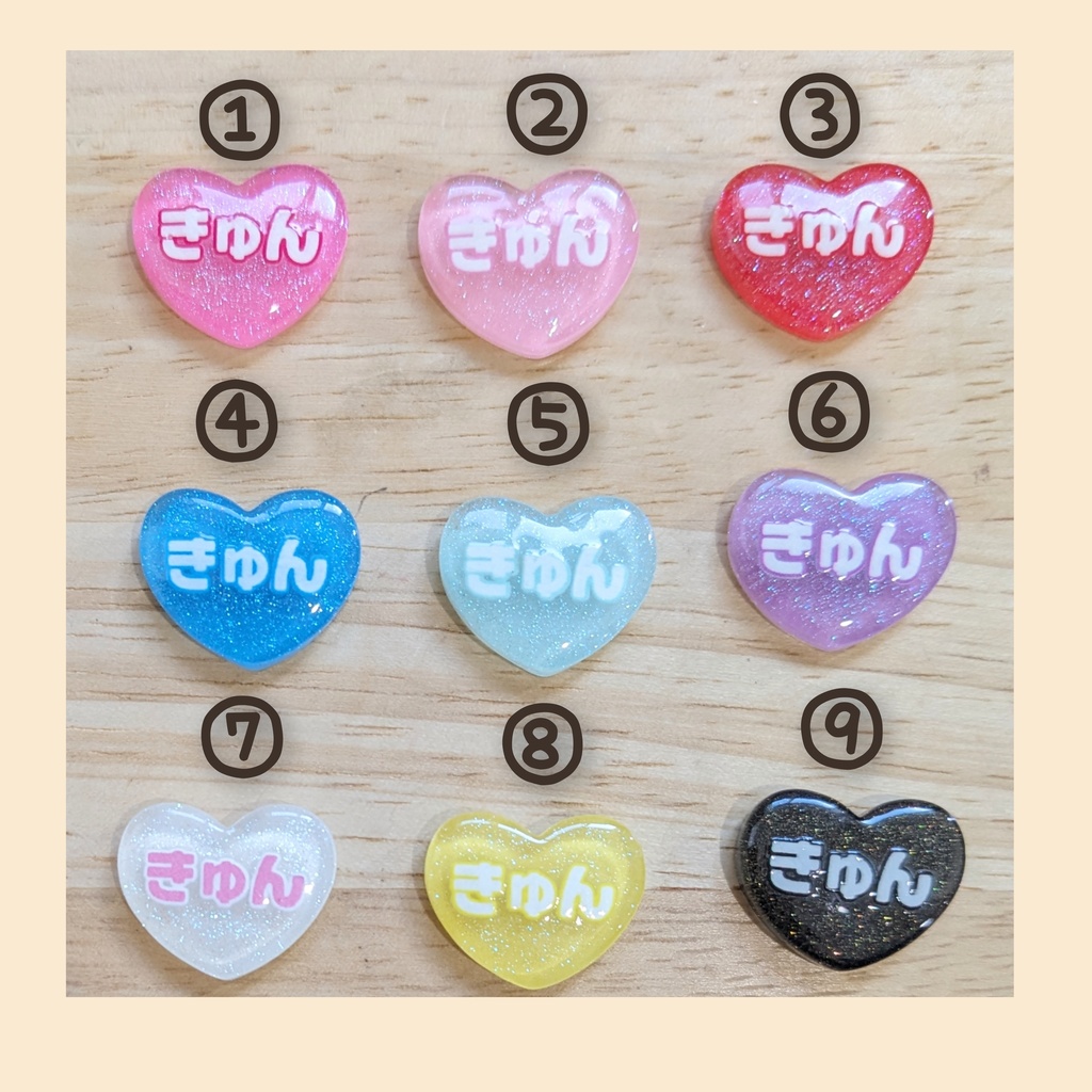 10cm ぬい用 きゅんポシェット かばん バッグ ポシェット 推し活 ハート