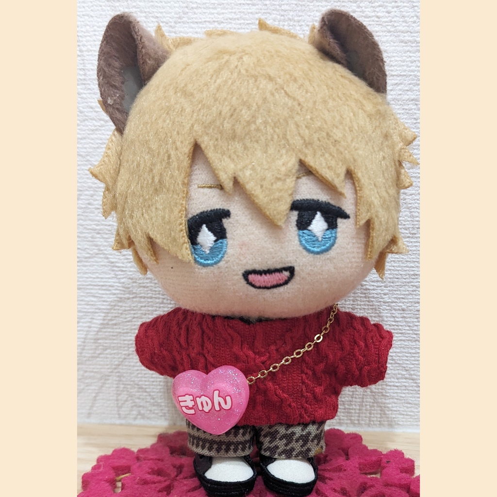 10cm ぬい用 きゅんポシェット かばん バッグ ポシェット 推し活 ハート