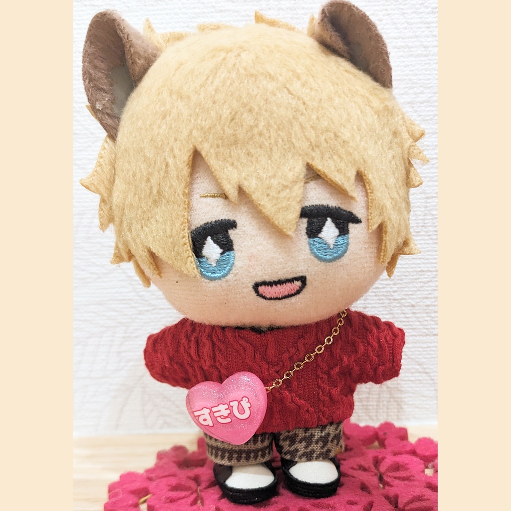 10cm ぬい用 すきぴポシェット かばん バッグ ポシェット 推し活 ハート