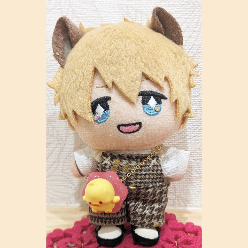 10cm ぬい用 ピヨちゃんポシェット かばんバッグ ポシェット ひよこ