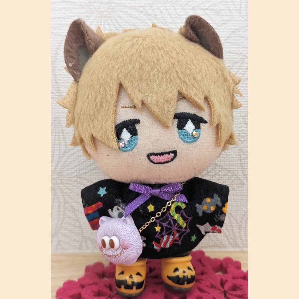 10cm ぬい用 モンスターポシェット かばん バッグ ポシェット ハロウィン