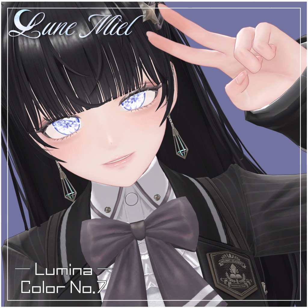 半額SALE❣️きらきら輝く💎Prisme Céleste – Crystal Eye Texture【対応アバター14体】