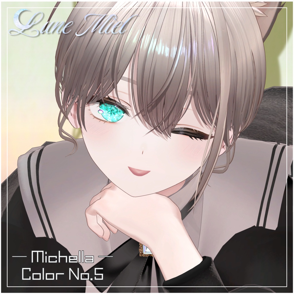 半額SALE❣️きらきら輝く💎Prisme Céleste – Crystal Eye Texture【対応アバター47体】