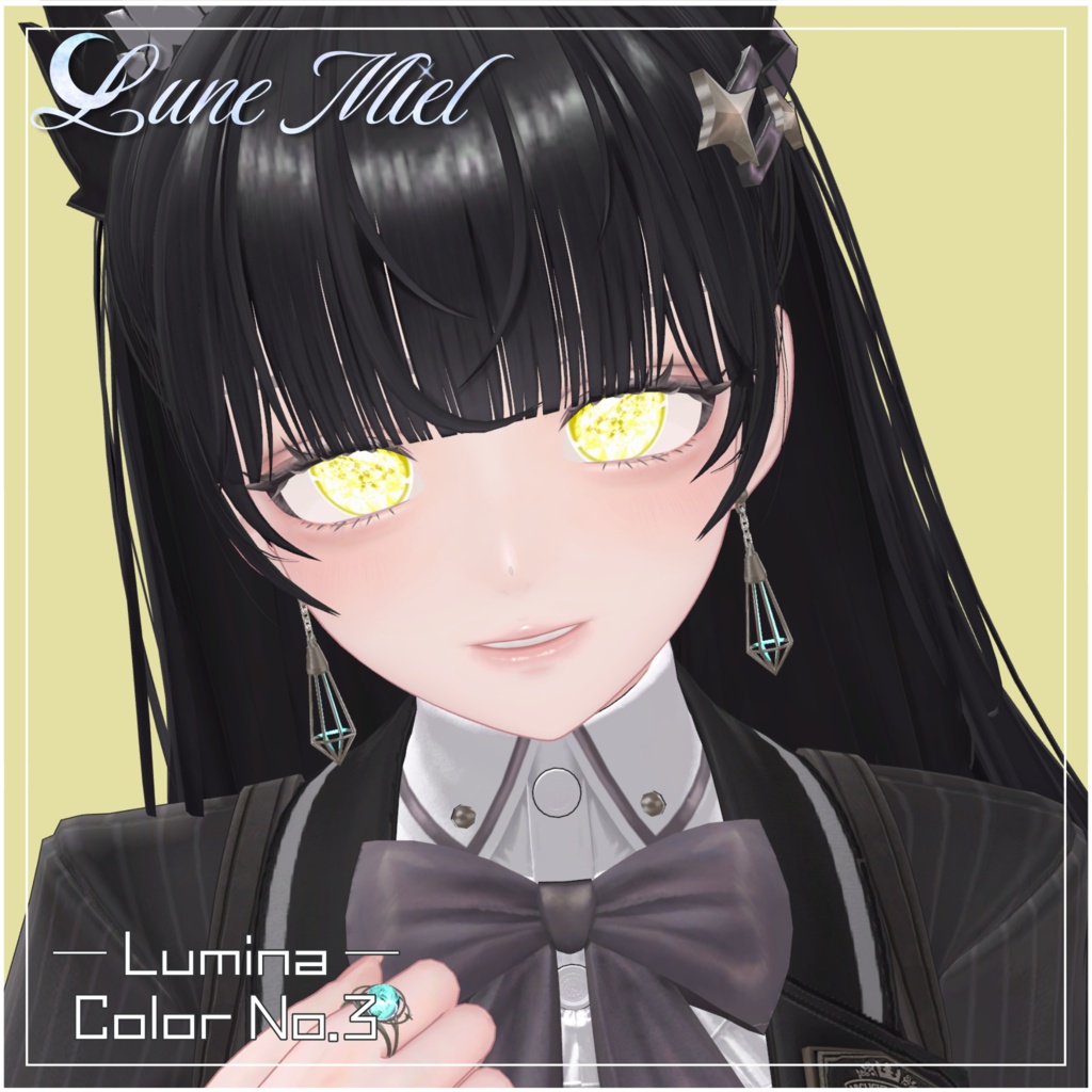 半額SALE❣️きらきら輝く💎Prisme Céleste – Crystal Eye Texture【対応アバター14体】