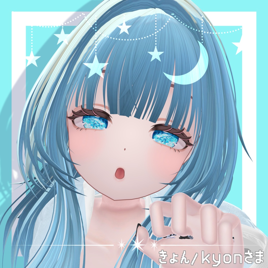 【 製品版25日発売❣️SALE実施予定 】Prisme Céleste – Crystal Eye Texture【対応アバター6体】