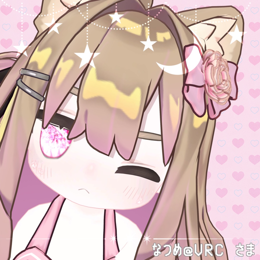 【 製品版25日発売❣️SALE実施予定 】Prisme Céleste – Crystal Eye Texture【対応アバター6体】