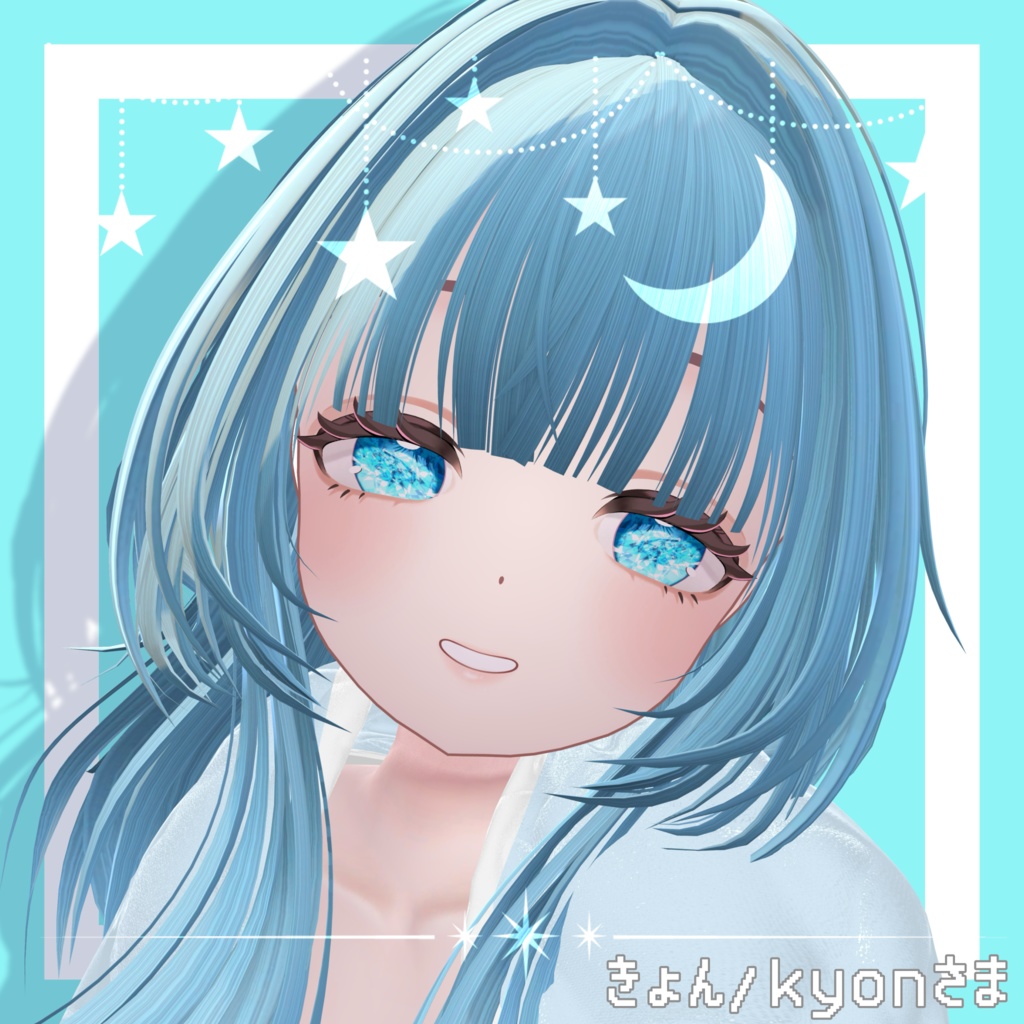 【 製品版25日発売❣️SALE実施予定 】Prisme Céleste – Crystal Eye Texture【対応アバター6体】