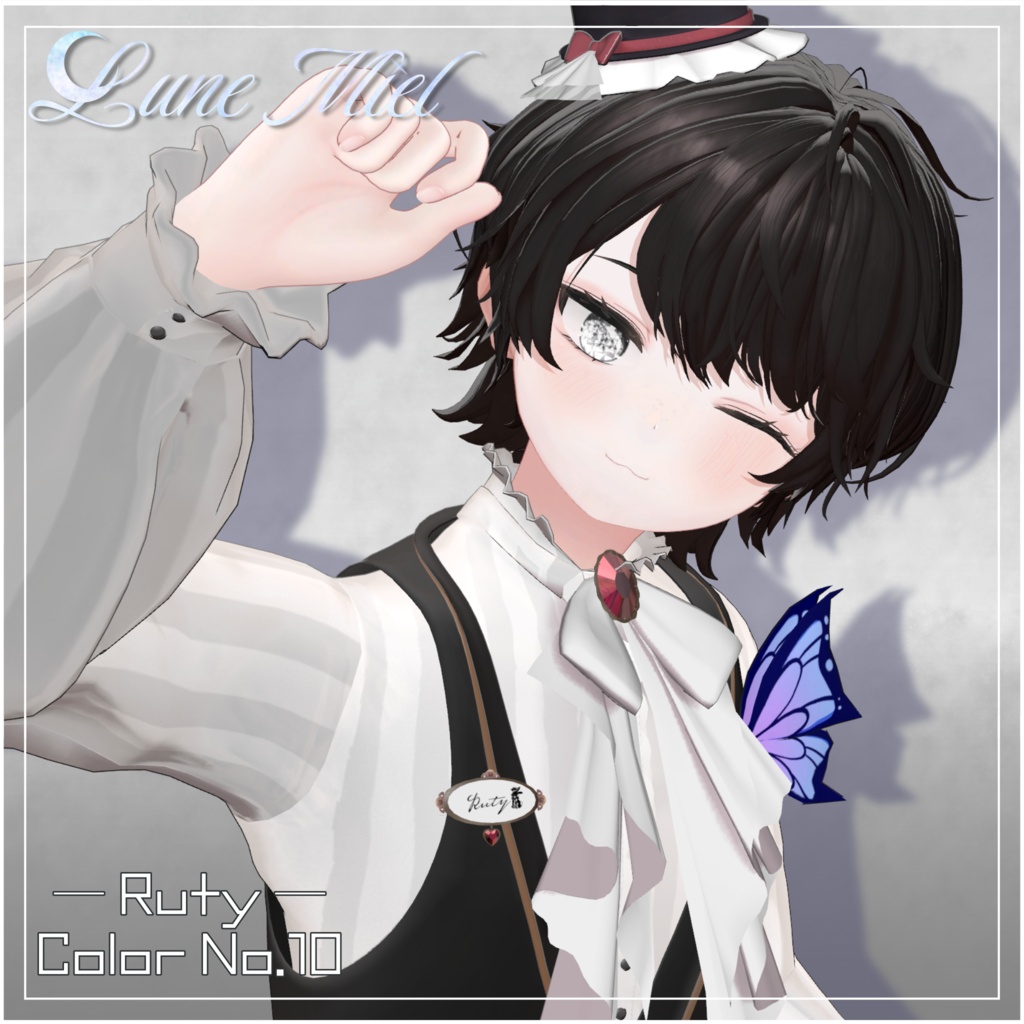 きらきら輝く💎Prisme Céleste – Crystal Eye Texture【対応アバター35体】