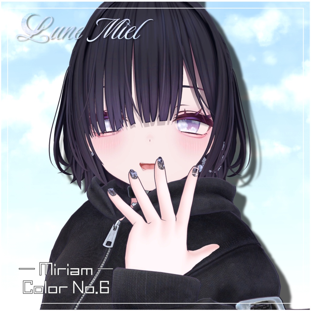流れ星が流れる🌌Cieluna Eye Texture【対応アバター15体】