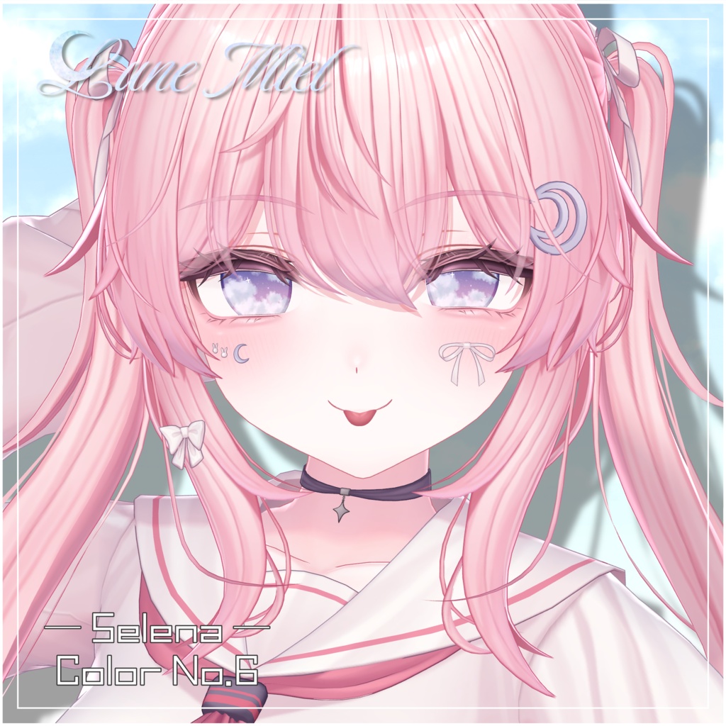 流れ星が流れる🌌Cieluna Eye Texture【対応アバター22体】