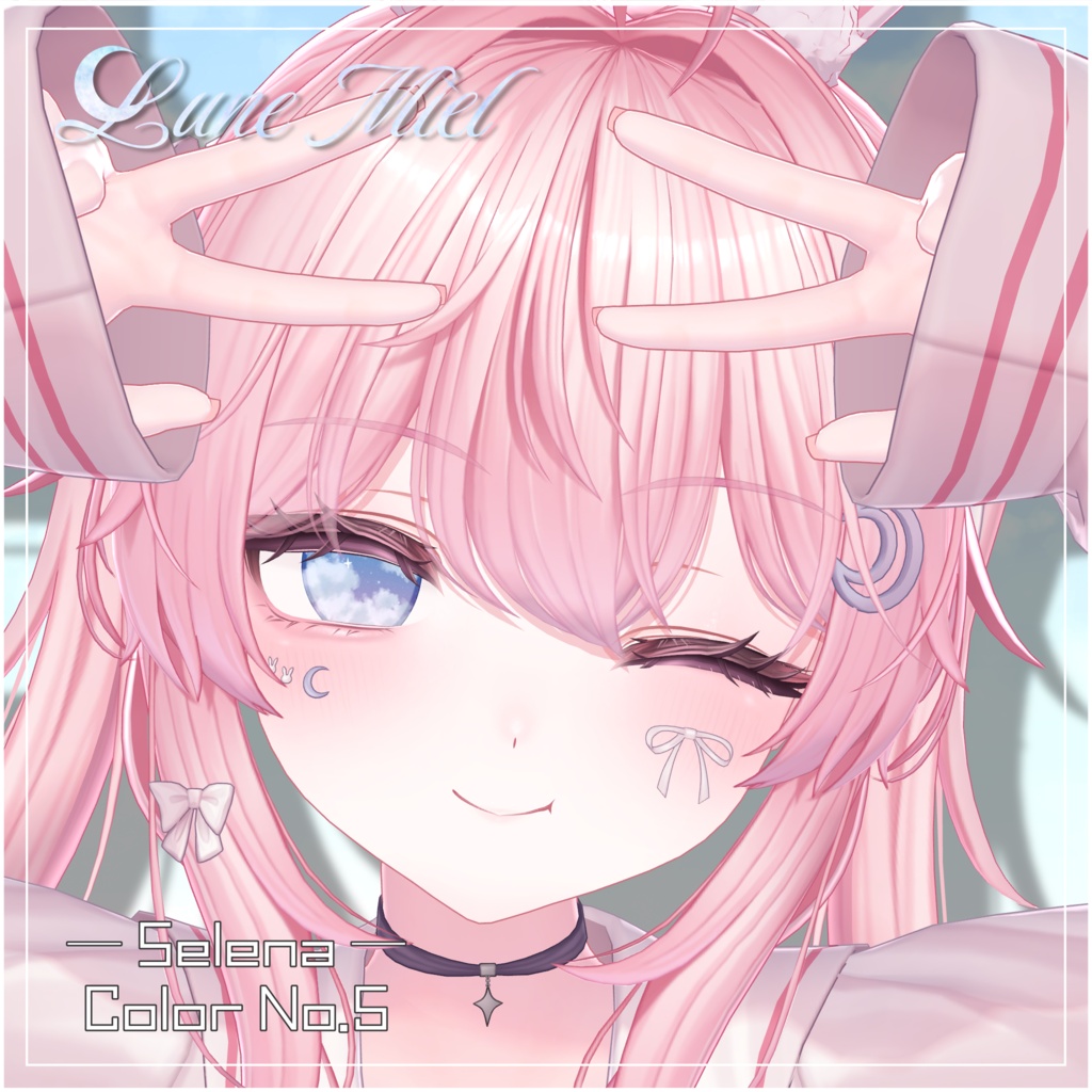 流れ星が流れる🌌Cieluna Eye Texture【対応アバター22体】
